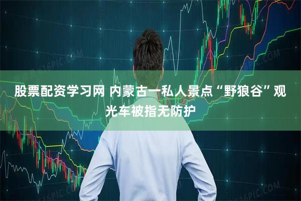 股票配资学习网 内蒙古一私人景点“野狼谷”观光车被指无防护